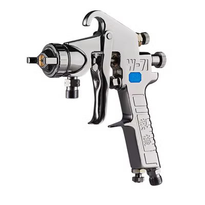Súng phun áp lực không kèm nồi Rongchen W-71W-101W-77 súng bơm sơn áp lực cao sơn phủ sơn lót sơn cao su đầu béc súng phun sơn súng phun sơn nghệ thuật