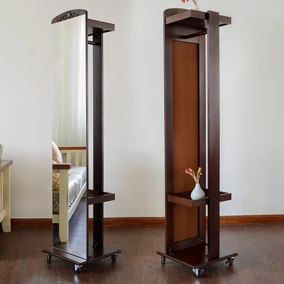 gương đựng đồ trang sức Gương soi toàn thân hộ gia đình treo quần áo tích hợp gương từ trần đến sàn gương lưu trữ gương xoay di động lắp gương soi thay đồ bé gái tủ đựng mỹ phẩm có gương tủ đựng mỹ phẩm có gương