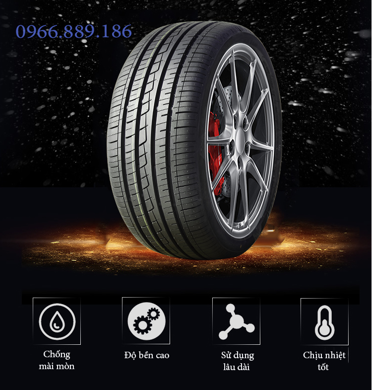 Lốp ô tô chống, chịu nhiệt R14R16R18 165 175 185 195 205 215 225 50 55 60 65/7