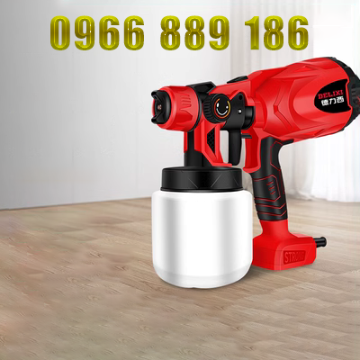 Delixi điện súng phun sơn cao su sơn súng phun sơn xịt dụng cụ hộ gia đình sơn máy cao nguyên tử hóa phun sơn sung phun son nuoc