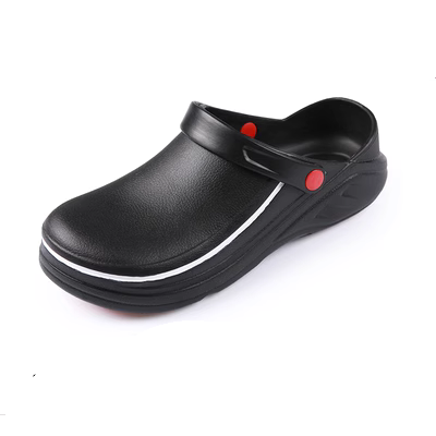 Đầu bếp giày đặc biệt nam và nữ túi giày trượt patin chống trượt giày nhà bếp chống trượt 42 màu đen phục vụ giày dầu làm việc