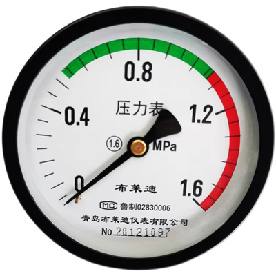 Tùy chỉnh 
            Thanh Đảo Brady Dụng cụ Y-100Z đồng hồ đo áp suất trục đồng hồ đo áp suất không khí M20/M14 cho nhà máy sản xuất bình chứa khí bán trực tiếp
