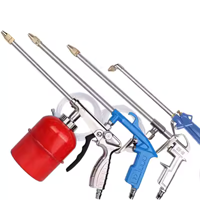 Khí Nén Vệ Sinh Súng Cao Cấp Xịt Rửa Xe Động Cơ Dầu Động Cơ Khí Nước Thải Kép Có Thể Điều Chỉnh Máy Bơm Không Khí máy Nén Khí súng xịt hơi khí nén súng hút bụi dùng khí nén