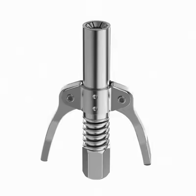 máy bơm mỡ bằng điện cầm tay Mới Đôi Bánh Khóa Loại Kẹp Áp Lực Cao Vòi Phun Mỡ Súng Mỡ Miệng Đầu Bằng Tay Điện Khí Nén Máy Bơ Đầu Dẹt đầu bơm mỡ kẹp bơm mỡ điện 24v