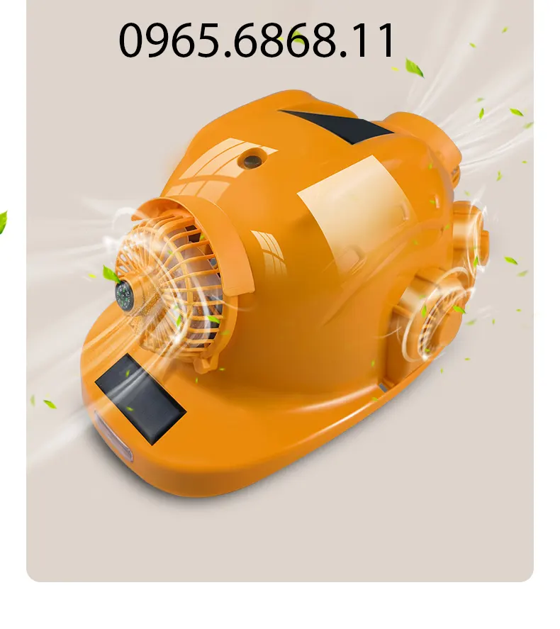 nón bhlđ thùy dương Mũ lao động có quạt điều hòa không khí độ cứng cao mũ bảo hộ đạt tiêu chuẩn an toàn lao động mũ bảo hộ giá rẻ