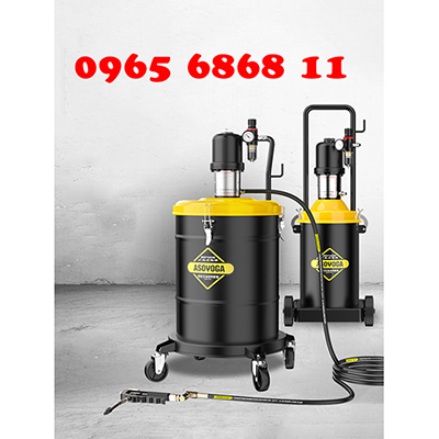 bơm mỡ pin Máy bơm mỡ khí nén dung tích lớn máy bơm mỡ bằng hơi A073008 tách dầu và nước súng bắn mỡ bò