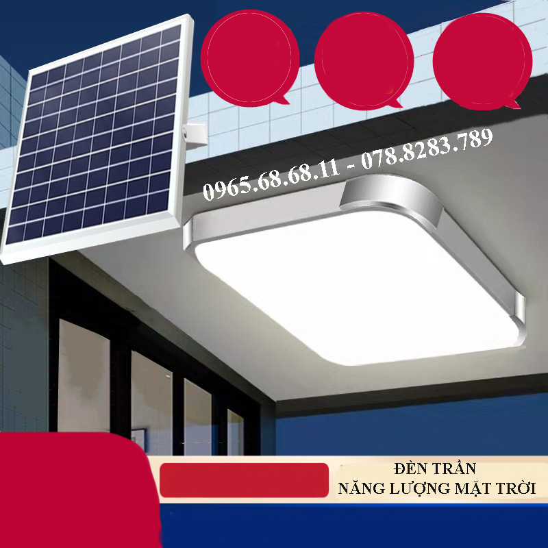 Đèn Năng Lượng Mặt Trời Đèn Chùm Trong Nhà 50-200W Nhà Đèn Ốp Trần Siêu Sáng Cao Cấp Ban Công Hành Lang Lối Đi Phòng Khách den op tran nang luong mat troi đèn năng lượng mặt trời ốp trần