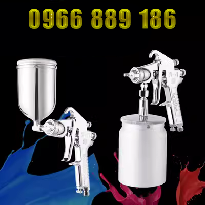 Rongchen W-71 nội thất ô tô gỗ cao phun sơn phun 77 tấm đường kính lớn phun kim loại bằng khí nén súng phun súng phun sơn w 71 súng phun sơn bị xì hơi