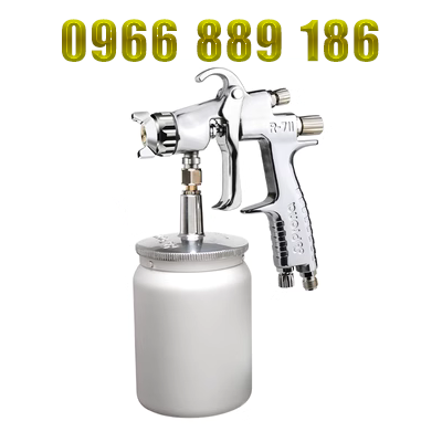 Đài Loan Baoli súng phun wR-711 khí nén súng phun sơn độ phun cao xe lớp phủ ngoài nội thất phun dụng cụ nồi súng phun sơn 1.3
