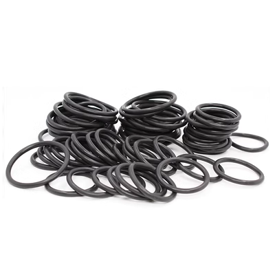 Vòng đệm chữ O bằng cao su flo màu đen đường kính ngoài 41-60-80-100* đường kính dây 3,1mm chịu áp lực, chống mài mòn và chịu nhiệt độ cao các loại phớt thủy lực phớt cao su thủy lực