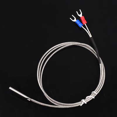 K-loại cặp nhiệt điện bề mặt thép không gỉ đầu dò 4*30mm kiểm soát nhiệt độ đo nhiệt độ dòng đầu dò cảm biến nhiệt độ chịu được nhiệt độ cao dây cảm biến nhiệt độ loại k dây cảm biến nhiệt độ