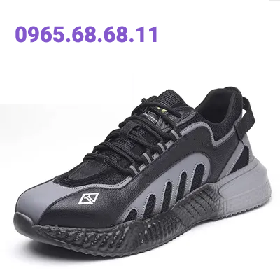 Giày bảo hiểm lao động nam chống mite chống xỏ nhẹ Sân vận động ánh sáng