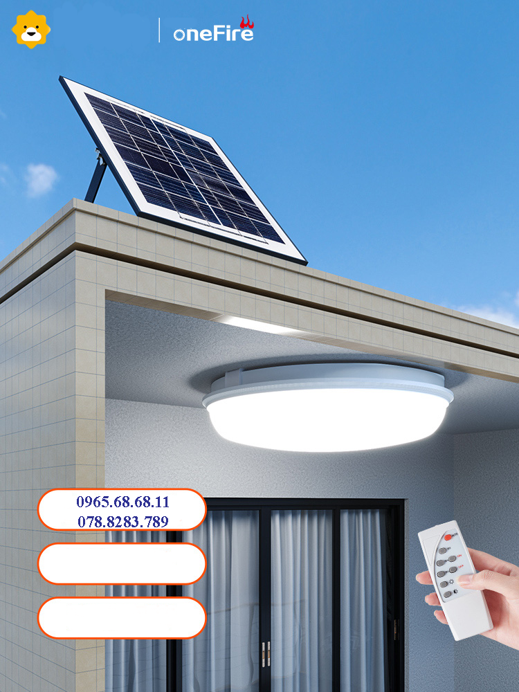 đèn năng lượng mặt trời ốp trần Đèn ốp trần năng lượng mặt trời chiếu sáng gia đình trong nhà phòng khách phòng ngủ ngoài trời ánh sáng sân vườn phòng mặt trời đèn chùm chống thấm nước đặc biệt đèn trần năng lượng mặt trời đèn ốp trần năng lượng mặt trời
