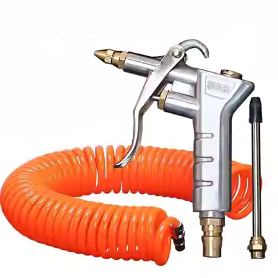 Kết nối áp suất vòi phun công cụ máy bay phản lực ống dẫn khí máy nén khí lò xo không khí ống áp suất cao thổi thổi súng thổi bụi súng xịt hơi khí nén