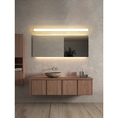 Gương phía trước ánh sáng tối giản hiện đại khách sạn nhà vệ sinh gương ánh sáng đèn led phòng tắm vanity đèn tường tủ gương phòng tắm ánh sáng