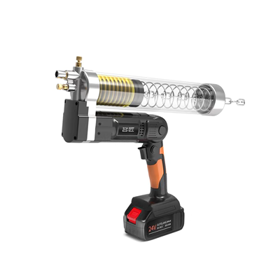 Súng bơm mỡ chạy pin lithium siêu khỏe bơm mỡ bò tự động không rò rỉ máy bơm mỡ bằng điện đồ bơm mỡ bò