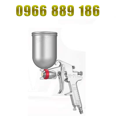 súng phun sơn giá rẻ W71 súng phun sơn ô tô dưới nồi máy bơm không khí xịt nồi khí nén phun nồi xe tăng F75 súng phun W77 trên nồi sơn súng súng phun sơn khí nén súng phun sơn ô tô