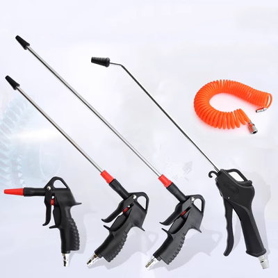 Súng thổi bụi áp suất cao bơm hơi nước máy nén khí khí nén thổi đậu nành xe tải lớn bảo dưỡng loại bỏ bụi công cụ gió súng thổi bụi súng khí nén cầm tay