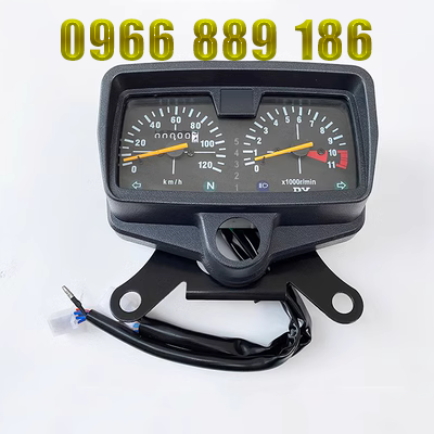 Miễn phí vận chuyển CG125 xe máy bảng điều khiển đa năng Chu Giang Hạnh Phúc Feikenhaojiang CG Vua đo dặm máy đo tốc độ cong to met đồng hồ điện tử wave rsx 2022