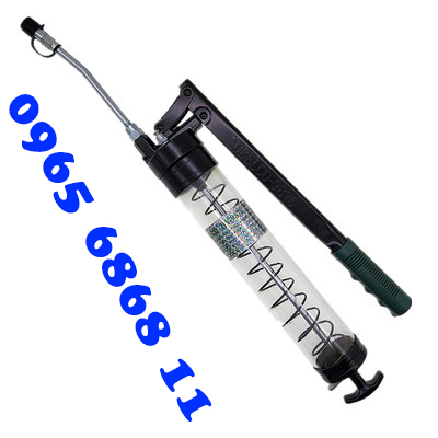 bơm mỡ khí nén Súng bơm mỡ khí nén KOBELCO trong suốt nhập khẩu Nhật bản với đầu bơm 600cc súng bơm mỡ bằng điện