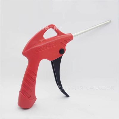 Máy nén khí bằng nhôm theo kiểu Nhật Bản áp suất cao 8000-1 Dust Súng mài bánh răng lớn Không khí thổi súng đạn nhựa Collection Súng máy nén khí