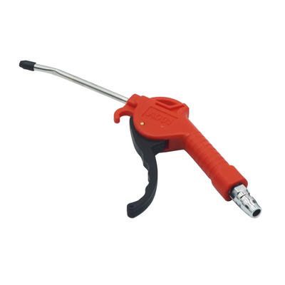 Boutique Dust Gun nhựa AR-TE Bộ tóc màu cam Tay cầm súng bắn súng với máy nghiền rỗng ống lò xo với chiều dài và loại ngắn súng rửa xe bằng khí nén