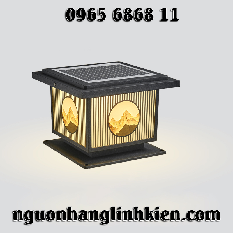 Đèn ngoài trời không thấm nước năng lượng mặt trời vườn đèn cổng ngoài trời bài đèn tường biệt thự sân vườn đèn bài đèn đèn trụ cổng năng lượng mặt trời giá rẻ đèn led trụ cổng năng lượng mặt trời