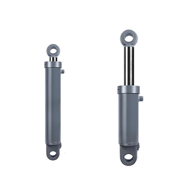 xilanh thủy lực 40 Xi 
            lanh thủy lực xi lanh dầu hai chiều 63 xi-lanh tùy chỉnh nâng xe nâng và hàn dầu hai tai Daquan 5 tấn tùy chỉnh xi lanh thủy lực 50 tấn ti ben thủy lực