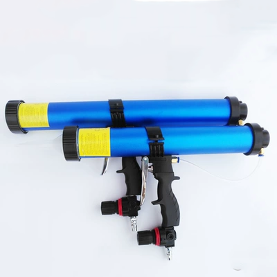 Mỹ POMA có thể điều chỉnh tốc độ súng bắn keo bằng khí nén súng bắn keo kính mềm súng bắn keo 600ml400ml súng bắn keo cứng 200ml
