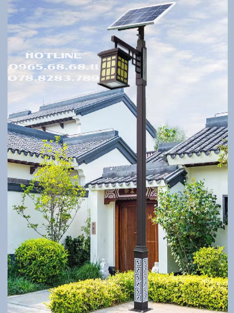 đèn năng lượng mặt trời cắm sân vườn Năng lượng mặt trời ngoài trời không thấm nước mới Trung Quốc khu vực tuyệt đẹp Sân biệt khu vực nông thôn mới xây dựng 3m 5 mét. đèn năng lượng mặt trời sân vườn chống nước đèn mặt trời sân vườn