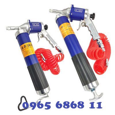 bơm mỡ điện Súng bơm mỡ Carlson chạy bằng khí nén áp suất cao bơm mỡ bôi trơn động cơ cầm tay đầu vòi bơm mỡ