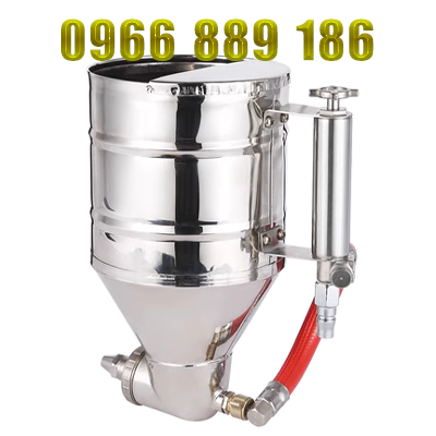 súng phun sơn ô tô Khí nén súng phun sơn tảo bùn sơn máy tường bên ngoài nhỏ sơn Putty bột phun nồi silicon đá thật súng sơn hiện vật súng sơn pu súng phun sơn khí nén