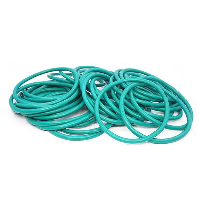 phớt chắn dầu thủy lực 28 * 36 * 5 Vòng đệm chữ O bằng cao su flo màu xanh lá cây có đường kính ngoài 16-40-80-150-195* đường kính dây 5mm chịu mài mòn, chịu áp lực và chịu nhiệt độ phớt thủy lực nok phớt chắn dầu thủy lực 28 * 36 * 5