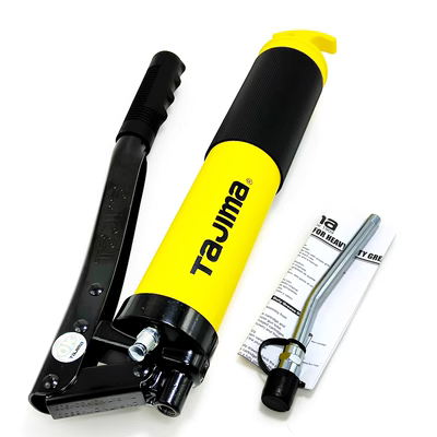 Nhật Bản TAJIMA Tajima súng bắn mỡ bằng tay THY-400 401 402 600CC thanh đơn đôi thanh áp suất cao và thấp súng bơm mỡ cầm tay súng bơm mỡ bằng điện