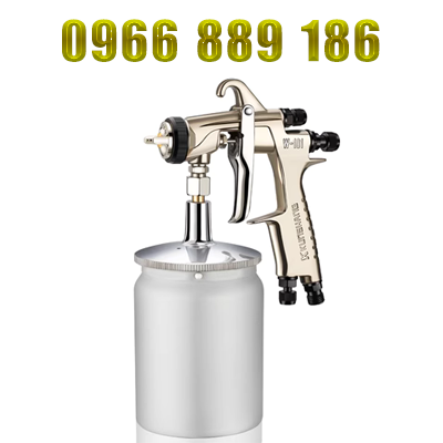 Khí nén phun súng phun sơn phun cao w101 súng phun sơn W-71 nội thất ô tô trên nồi và dưới nồi súng phun sơn dụng cụ súng phun sơn điện loại nào tốt