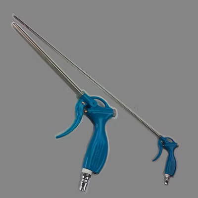 Súng xịt bụi Lưới mở bền siêu dày thành ống thép không gỉ ống thoát không rò rỉ không khí tóc nối dài súng thổi bụi súng hơi súng súng xịt khí nén súng thổi khí nén