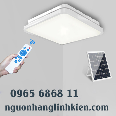 Đèn năng lượng mặt trời trong nhà siêu sáng 2023 thế hệ mới đèn treo một cho hai phòng đèn trần phòng khách đèn ốp trần năng lượng mặt trời đèn led âm trần năng lượng mặt trời