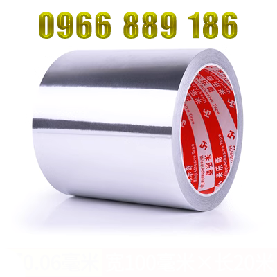 100 triệu nhôm dày lá băng nhiệt độ mở rộng mui xe năng lượng mặt trời Sửa chữa ống xả leakproof dấu gắn liền với bức xạ ngọn lửa can thiệp nhiệt lá nhôm chống thấm nước chống nắng