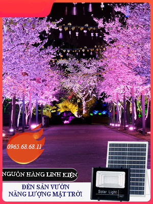 đèn solar sân vườn Đèn cây năng lượng mặt trời sân vườn ngoài trời chống thấm nước, Đèn phong cảnh màu sắc năng lượng mặt trời đèn solar sân vườn