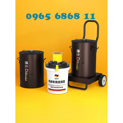 Máy bơm mỡ bò khí nén di động đi chuyển dễ dàng bơm mỡ bò bằng hơi không chổi than 24v bơm mỡ tự động máy bơm mỡ