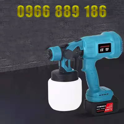 【Súng phun sơn điện lithium】Bình xịt sơn cao su gia dụng nhỏ sạc không dây phun sương cao-LH2 cấu tạo súng sơn cần phun sơn