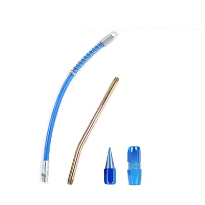 Súng bắn mỡ ống cứng kết nối đường ống ống chống cháy nổ vòi phun dầu mỡ nhọn ống mỡ bằng tay khí nén mỡ súng máy bơm mỡ mini súng bơm mỡ bằng tay