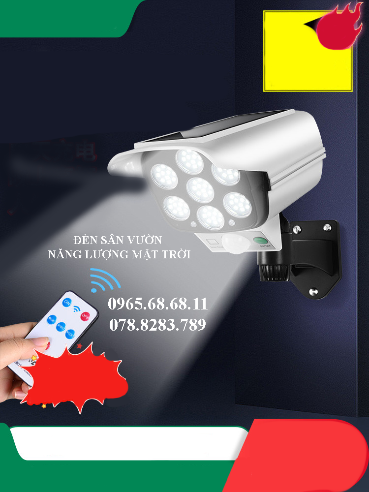 giá đèn đường năng lượng mặt trời NVC Chiếu Sáng Đèn Sân Vườn Năng Lượng Mặt Trời Mô Phỏng Camera Giám Sát Ngoài Trời Đèn Pha Cơ Thể Con Người Cảm Ứng Đèn Nhà Đèn Đường đèn đường năng lượng mặt trời liền thể đèn đường sử dụng năng lượng mặt trời
