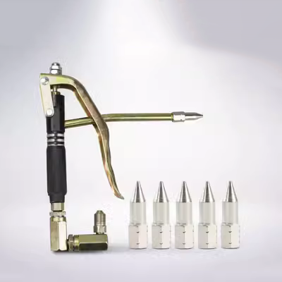 súng bơm mỡ khí nén Điện Khí Nén Mỡ Súng Đa Năng Đầu Súng Cổng Kết Nối Súng Tay Cầm Cao Cấp Hướng Dẫn Sử Dụng Bơ Đầu Vòi Phun Bơ Phụ Kiện Máy Daquan súng bắn mỡ bò bơm mỡ khí nén