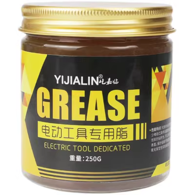 Dầu bôi trơn cơ khí Yijialin, mỡ dụng cụ điện, búa điện đặc biệt, gắp điện, máy khoan tác động, máy khoan điện, chịu nhiệt độ cao bơm mỡ khí nén máy bơm mỡ bò