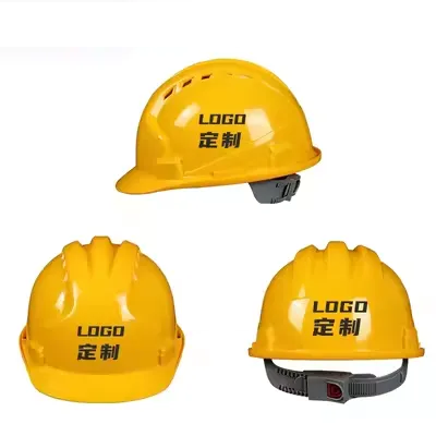 nón bảo hộ kỹ sư Mũ cứng công trường bảo hộ lao động thoáng khí dày chống đập kỹ thuật điện mũ bảo hiểm nam lãnh đạo trắng in tùy chỉnh non bao ho lao dong mũ nhựa thùy dương