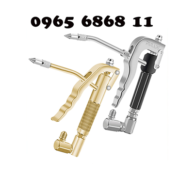 Súng bơm mỡ khí nén vạn năng DL-6006 hợp kim nhôm bơm mỡ khí nén chất liệu thép cán nguội công suất cao máy bơm mỡ bò