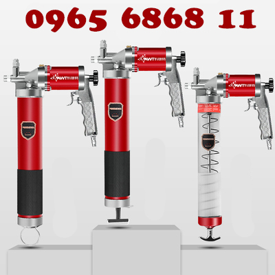 máy bơm mỡ bằng tay Súng bơm mỡ khí nén Cavite cao cấp áp suất cao bơm mỡ bò bôi trơn máy móc đầu bơm mỡ móc