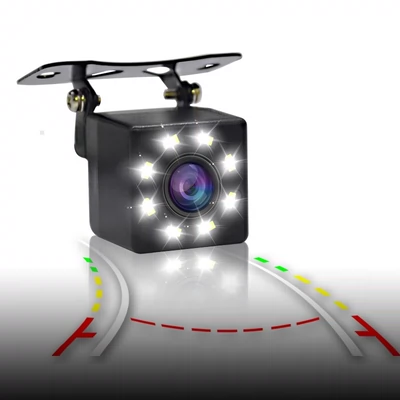 Hãng xe HD camera lùi với một hình ảnh thị giác tầm nhìn đêm quỹ đạo năng động bưu gắn chung radar