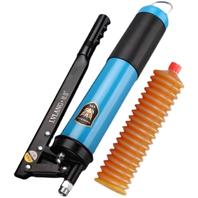 Súng bắn mỡ đạn bơ Caterpillar dành riêng cho khối lượng sạch áp suất cao lớn loại dây kéo áp suất cao loại súng mỡ bằng tay bơm mỡ bò bằng khí nén máy bơm mỡ bằng điện